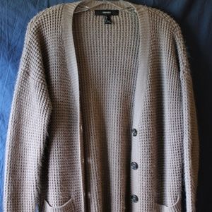 Knit Button-Down Sweater
